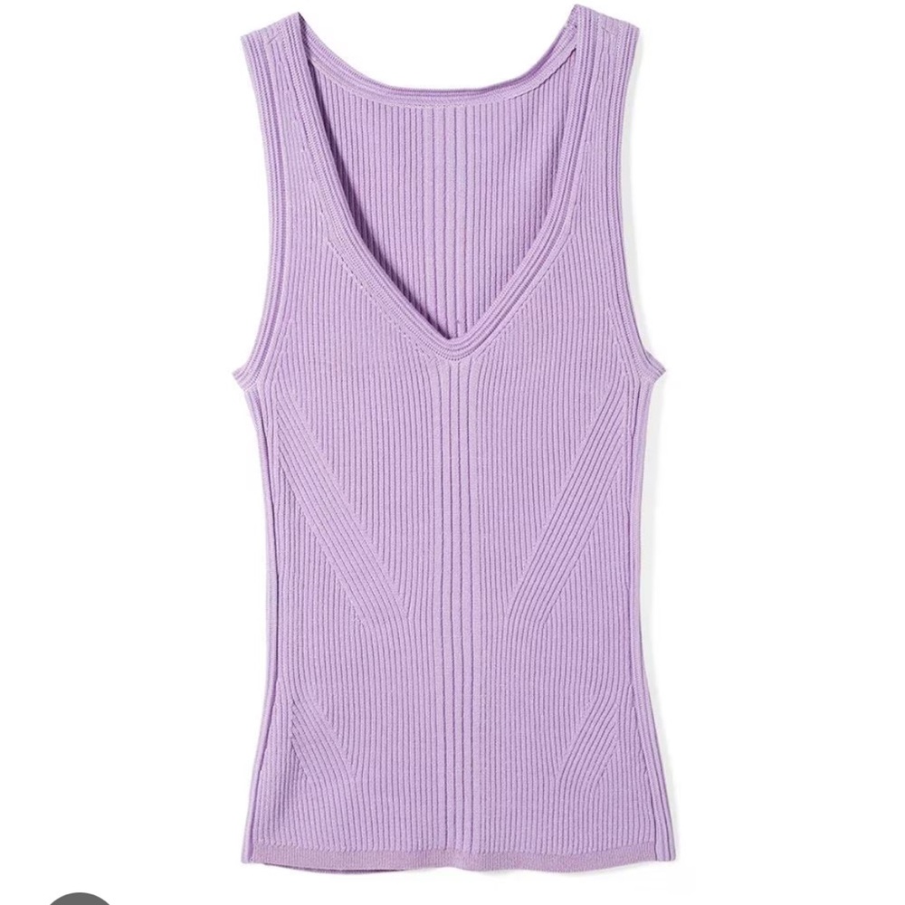BLUE…True Indigo Sleeveless sweater tank in true Indigo